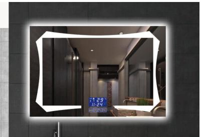 Elegant LED Bathroom Mirror with Customizable Lighting Features