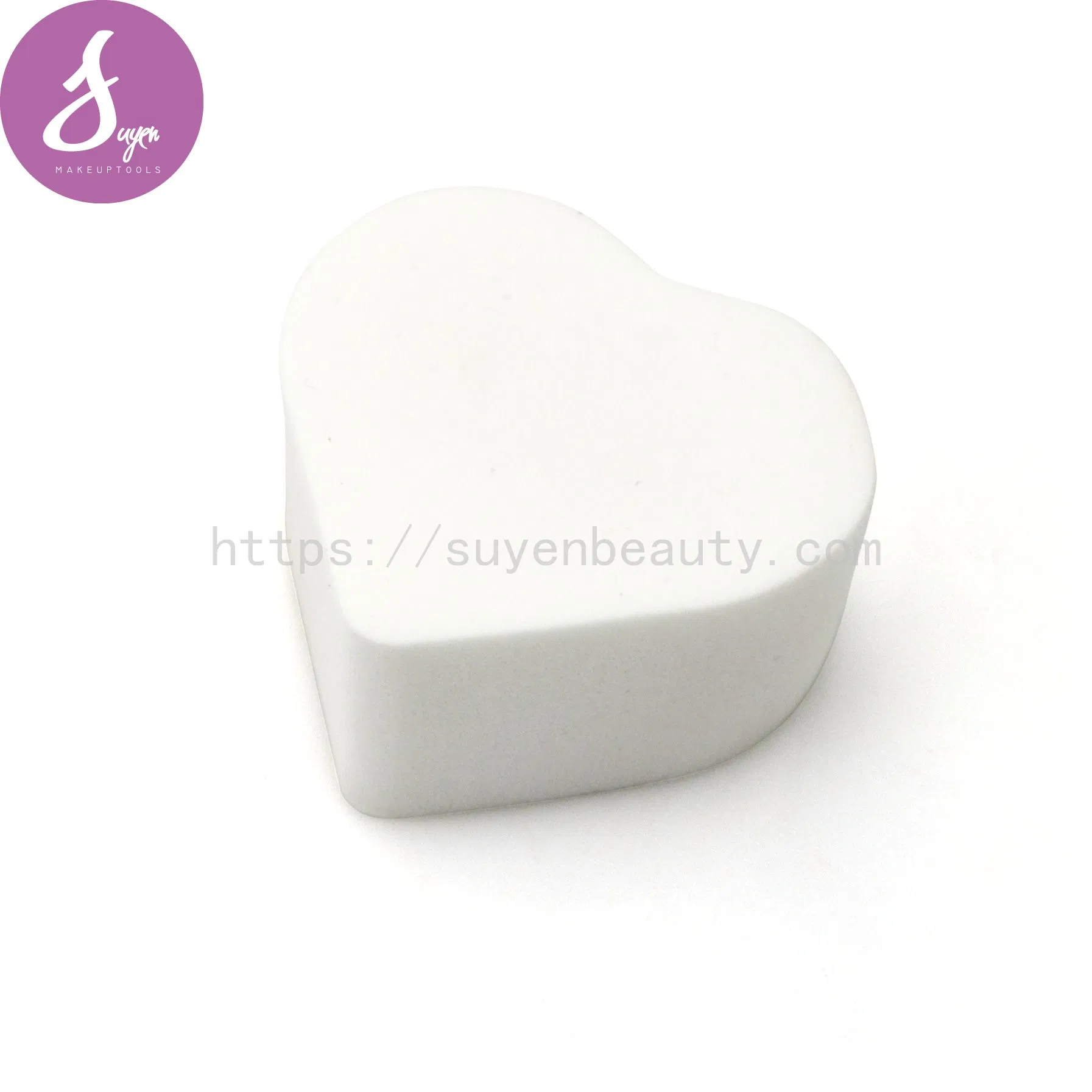 4PCS Heart Shape Makeup Puff Natural Latex Make up Tool