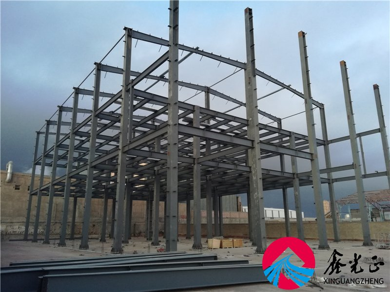 High Quality Light Steel Fabricated Double-Deck Structural Steel House Sample Customization