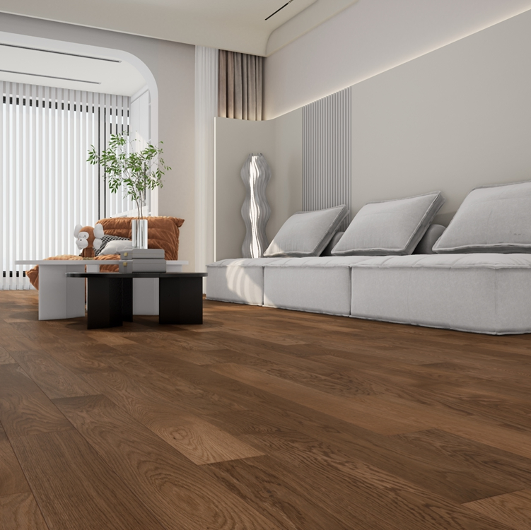 Ламинат глянцевый тисненый влагостойкий для гостиной и спальни