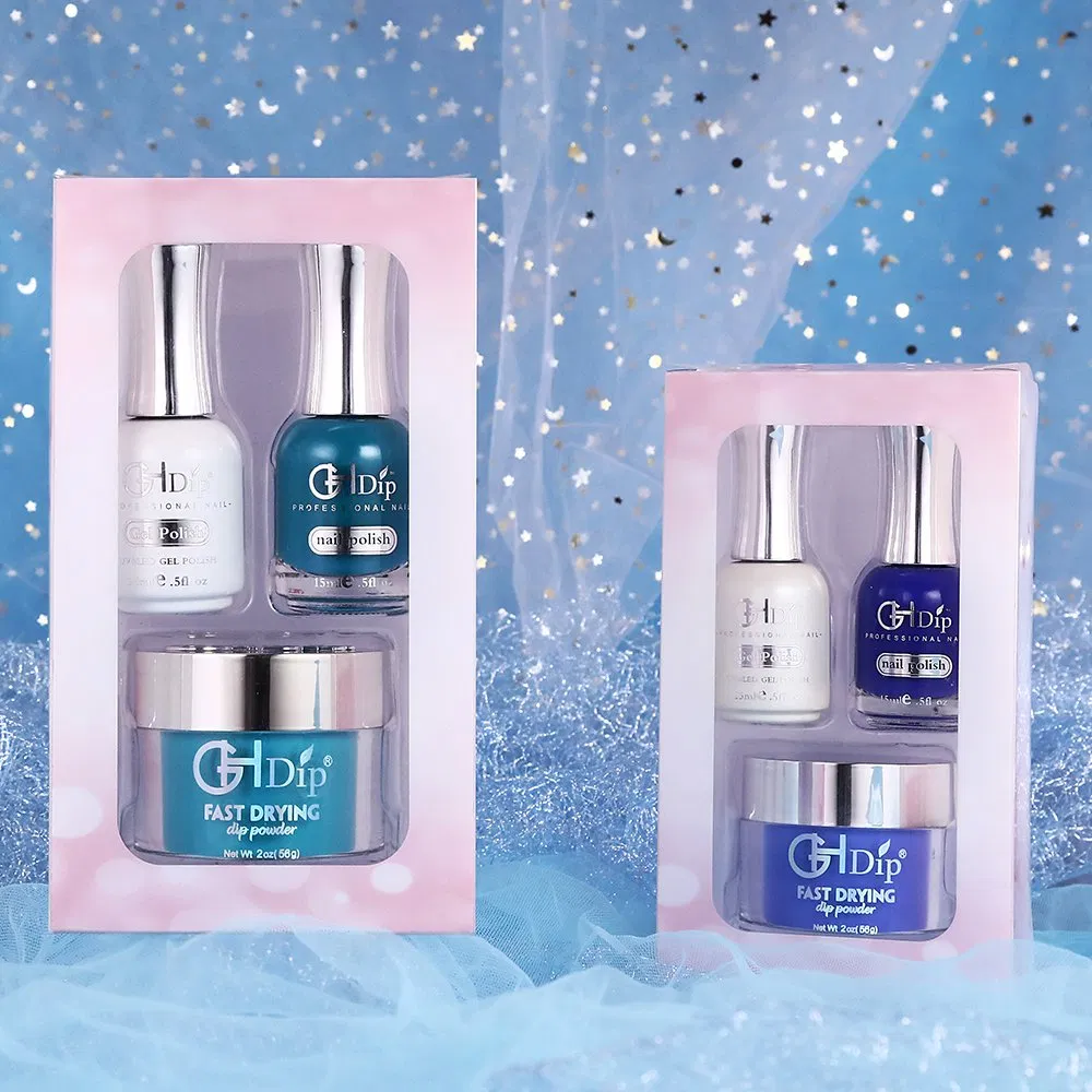 Nail Art Designs Nail Acrylic Powder and Dipping Powder 3 in 1 with Liquid for Dipping