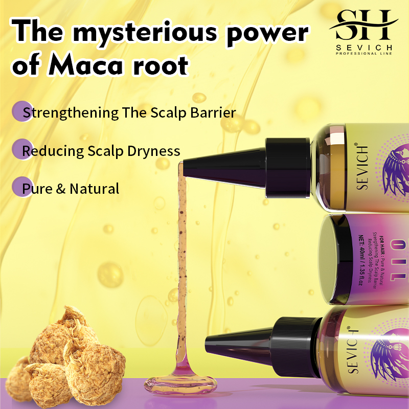 Reducing Scalp Dryness Maca Power Hair 40ml Maca Power Hair Oil