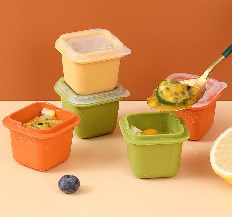 Food Grade Creative Single Macaroon Colorful Beautiful and Easy Demould Mold Silicone Ice Cube