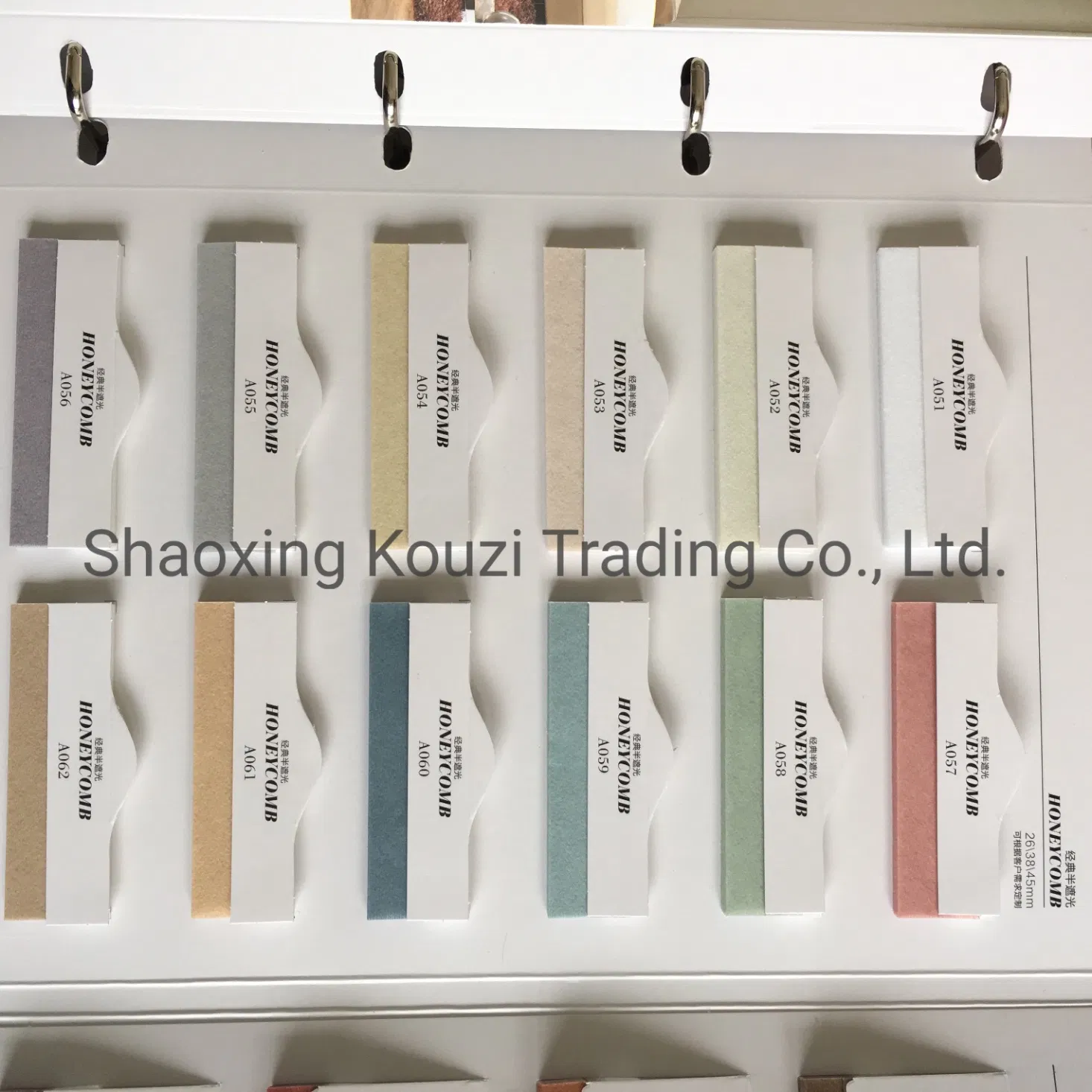 Polyester Fabric Pleated Blackout Honeycomb Blinds Fabric