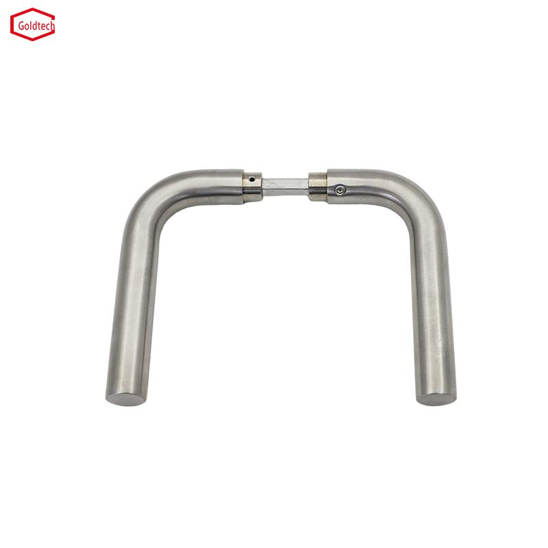 Frameless Glass Door Lock Set with Stylish Handle