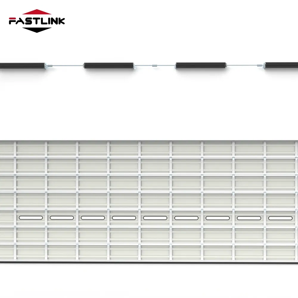 Fastlink High Quality Workshop Industrial Aluminum Overhead Single Plank Sectional Doors