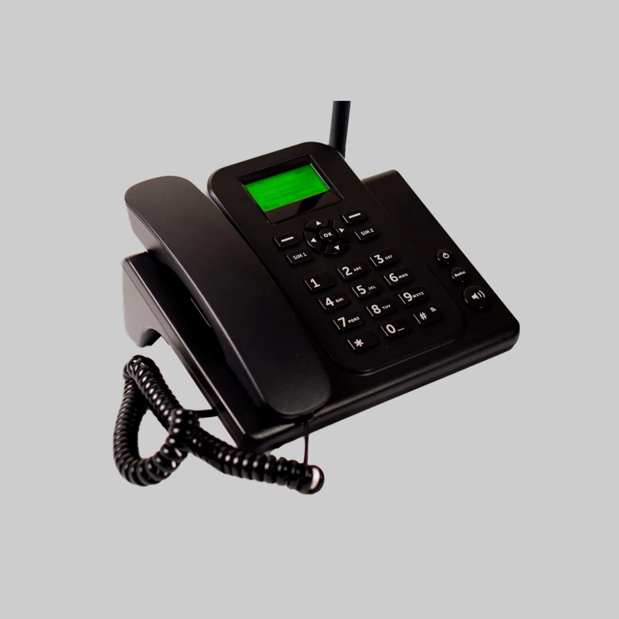 Versatile GSM Wireless Desktop Phone with SMS Functionality
