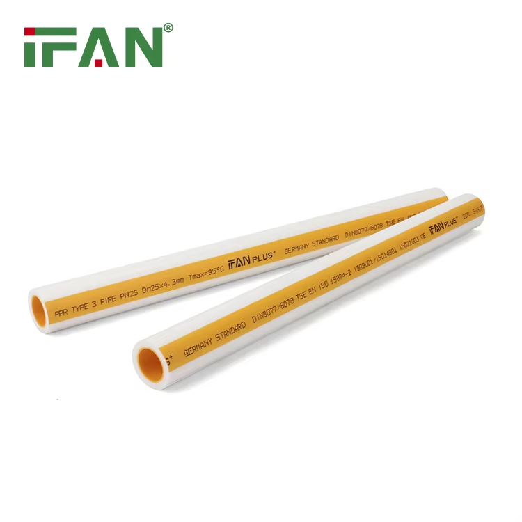 Ifanplus High Quality PPR Plumbing Material High Quality PP-R Pipes PPR Pipes Price Best Seller PPR Fittings Pipe