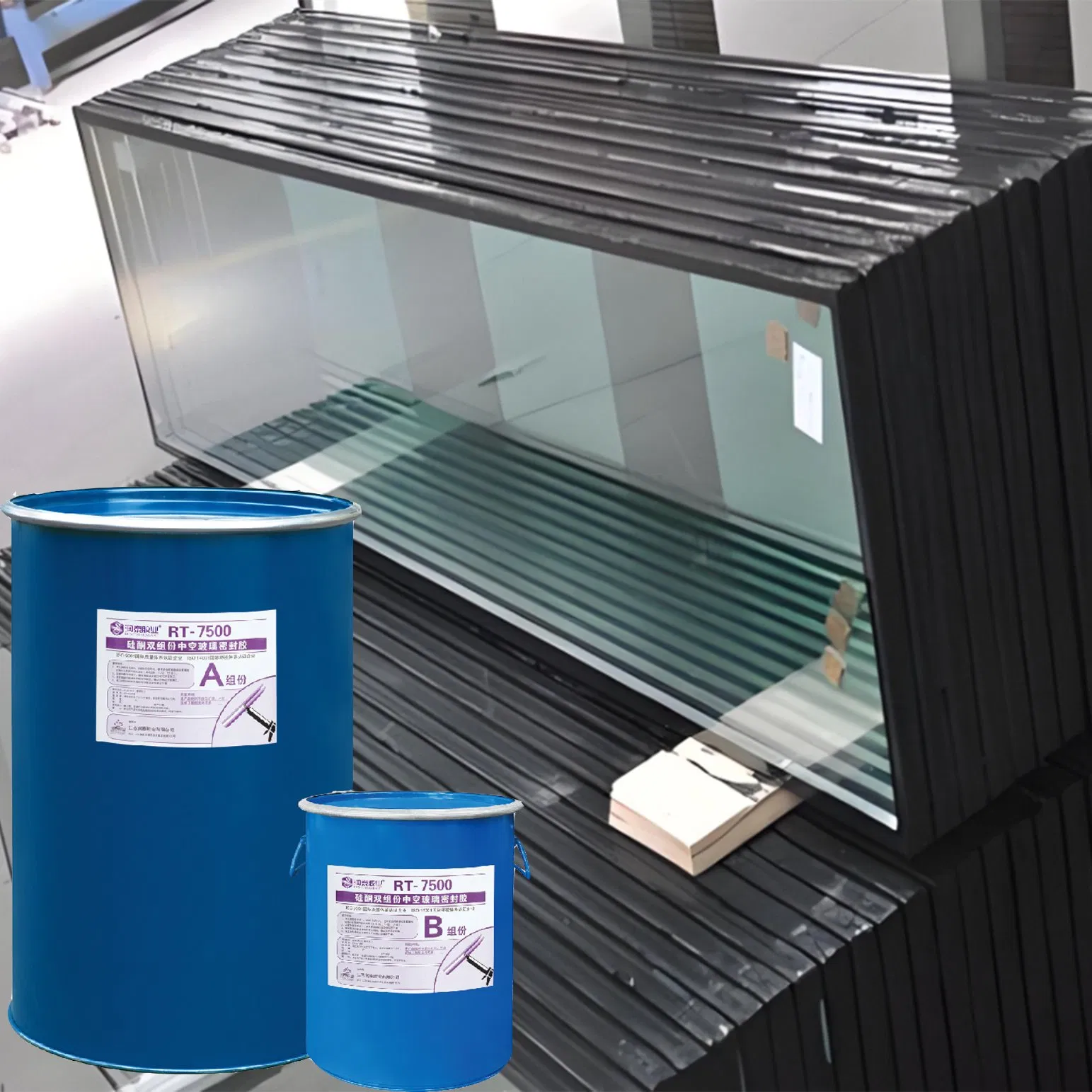 Runtai High-Performance Two-Part Silicone Sealant for Glass Insulation