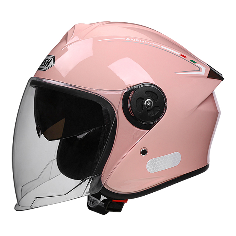 Модульный мотошлем с регулируемой полумаской