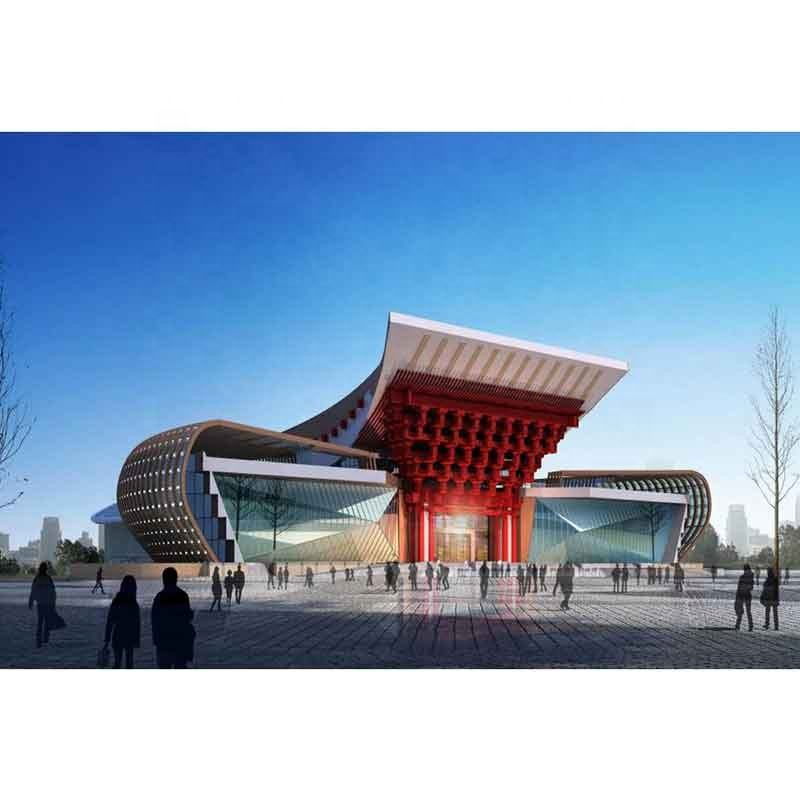 Prefabricated Building Basketball Hall Steel Structure Price Stadium Construction Cost