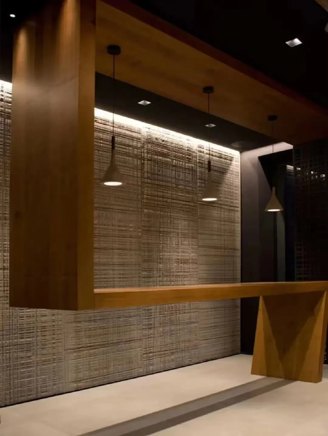 Soft Porcelain Products, Rock Plate Customization, Old Building, Commercial Space Decoration