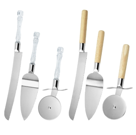 Набор ножей для кухни: для пиццы, торта, сыра