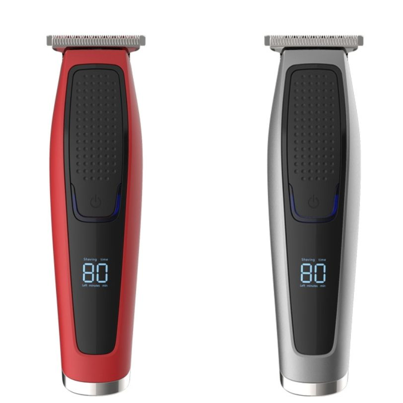 Men's Digital Electric Hair Clipper, USB Rechargeable Cordless Low-Noise Hair Trimmer