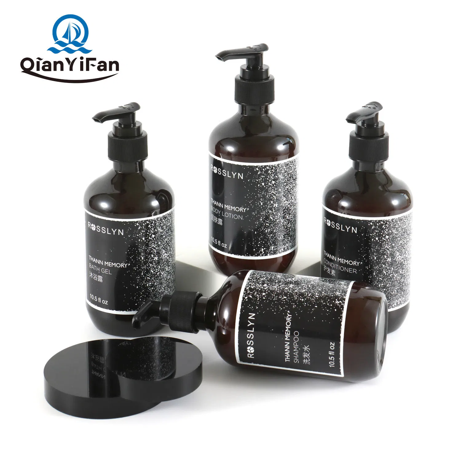 Thann Memory Conditioner Shower Gel Shampoo Cleanser Set Moisturizes and Soothes The Skin Suitable for Travel Hotels Hostels Resorts