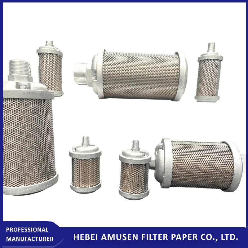 Глушитель выхлопа 1/2'' для диафрагменного насоса и осушителя