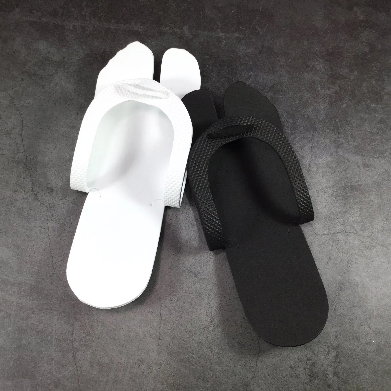 Wholesale Stock Home Hotel SPA Shoe Salon Travel Custom EVA Disposable Flip Flops Slippers Shoes