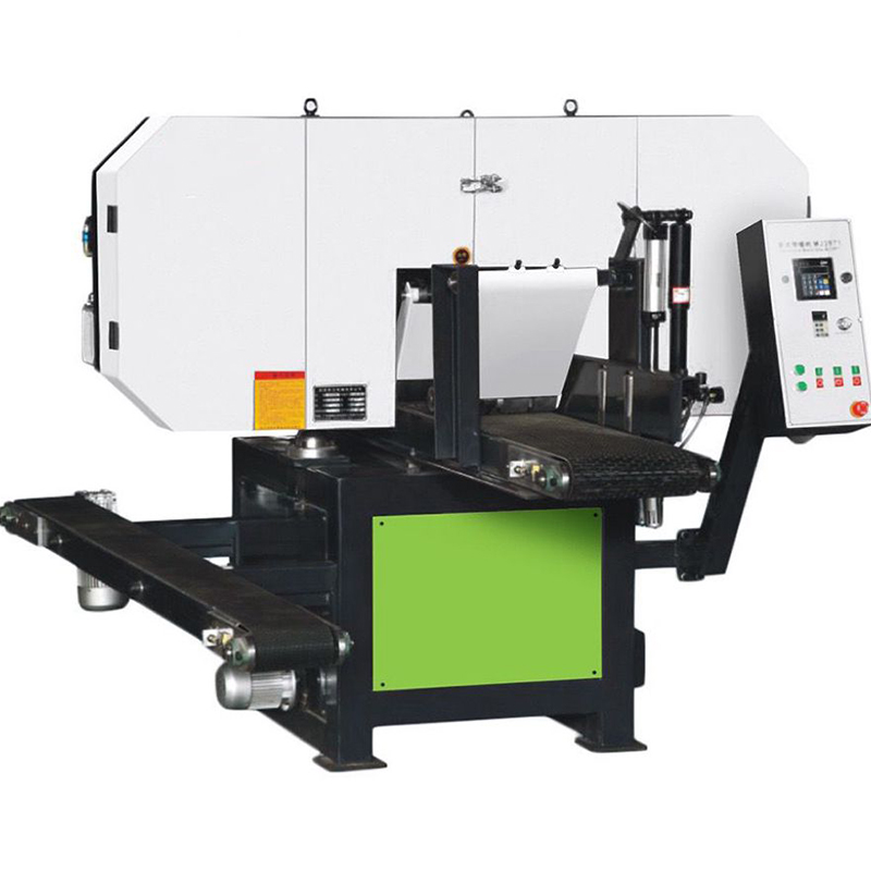 Ленточная пила по дереву промышленная гидравлическая горизонтальная 300-600 мм