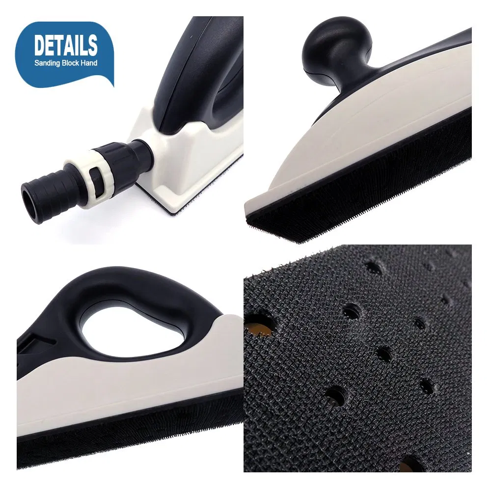 70*400mm Dust-Free Hand Sanding Blocks with Air-Valve