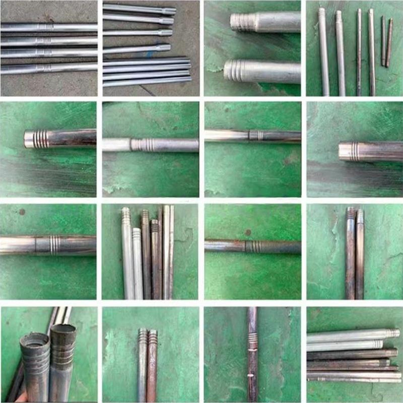 Thread Rolling Machine for Assembly of Metal Pipes and Brackets