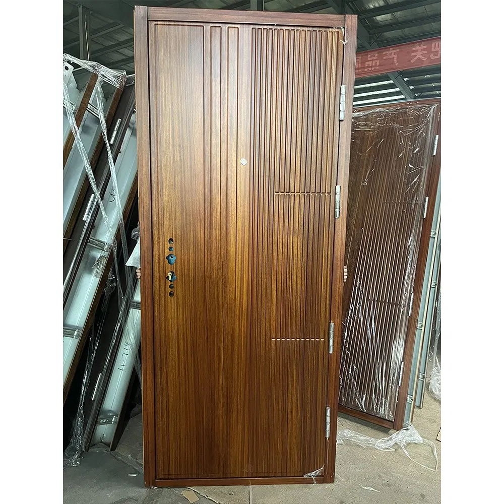 1.2mm Cold-Rolled Steel Security Door, En1630 Anti-Burglar, 5-Point Lock, Fob China