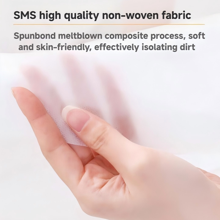 SMS Non-Woven Bed Sheets Quilt Covers Disposable Hotel Bedding
