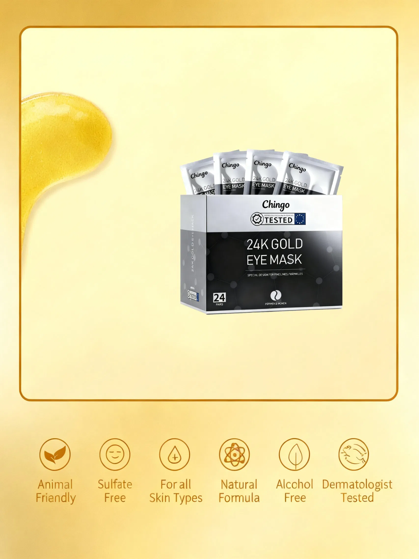 Repairing Eye Patch Nourish Delicate Eye Area Boost Glow Eyemask