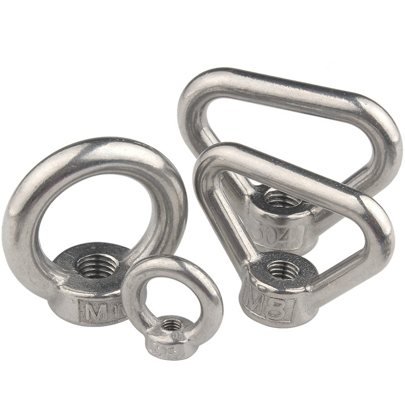 Galvanized Round Lifting Eye Nut Ring Fastening Lifting Eye Coupling Nut