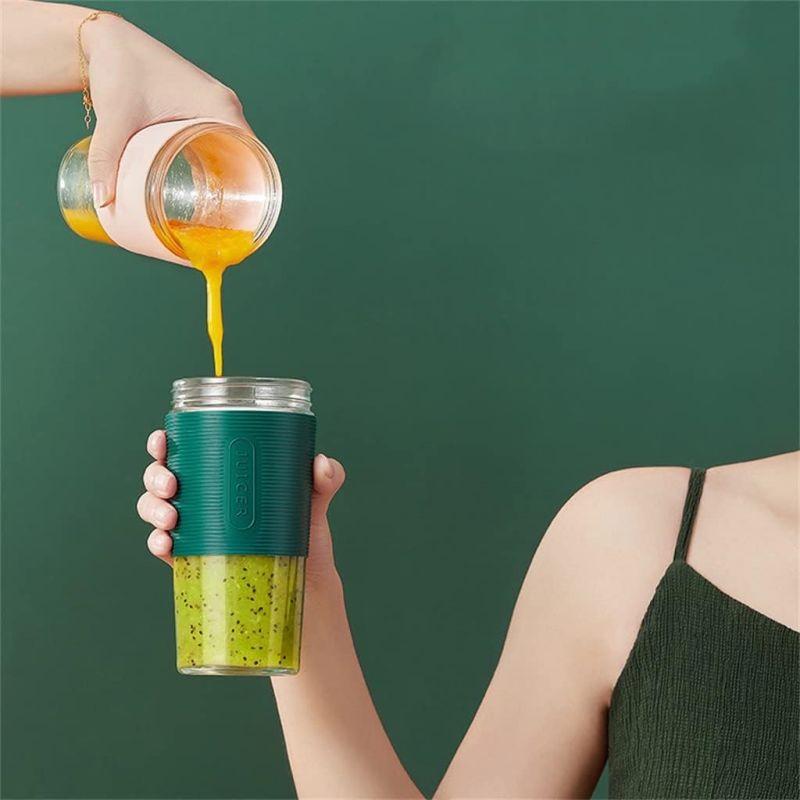 Hot-Selling Household Portable Mixer Juicer Food Grade Plastic Bottle Fruit Vegetable Blender