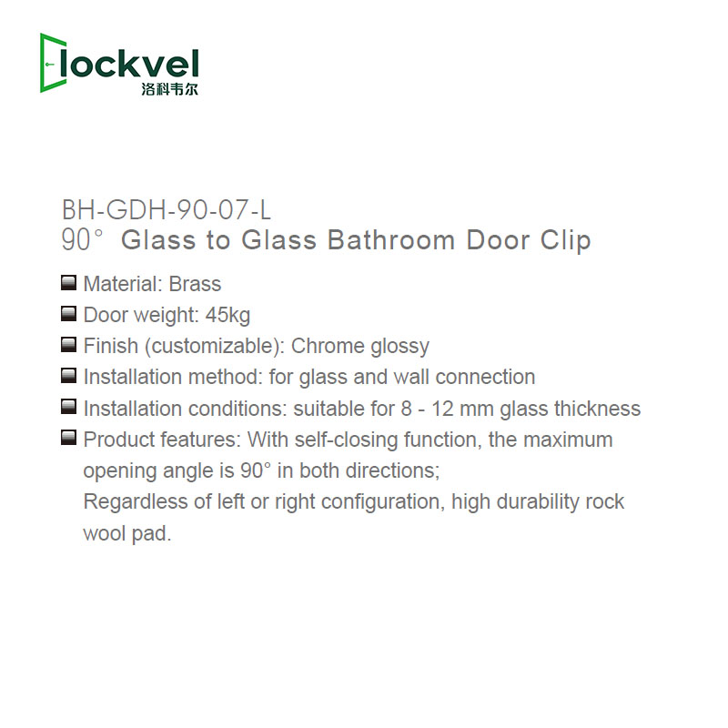 Bathroom Swing Door Curved Semi-Circular Hinge Glass and Glass Mounted Shower Door Hinge