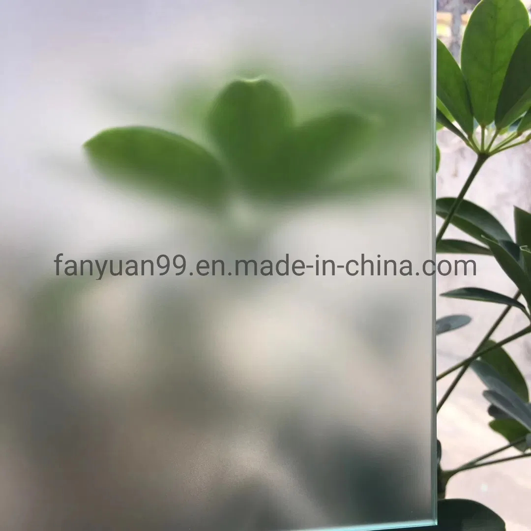 Good Price of Clear Acid Etched Glass 4/5/6mm