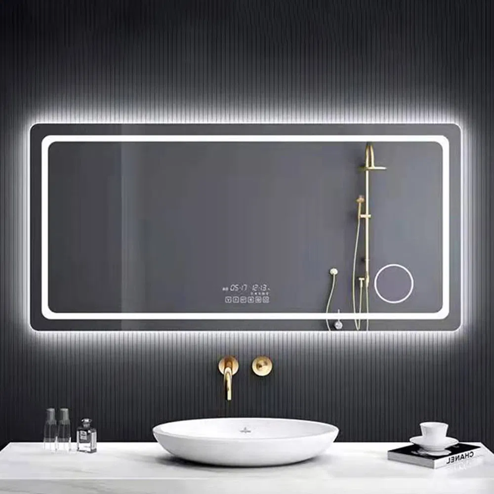 Smart Glass Wall LED Mirror Furniture, Wholesale Home Decor