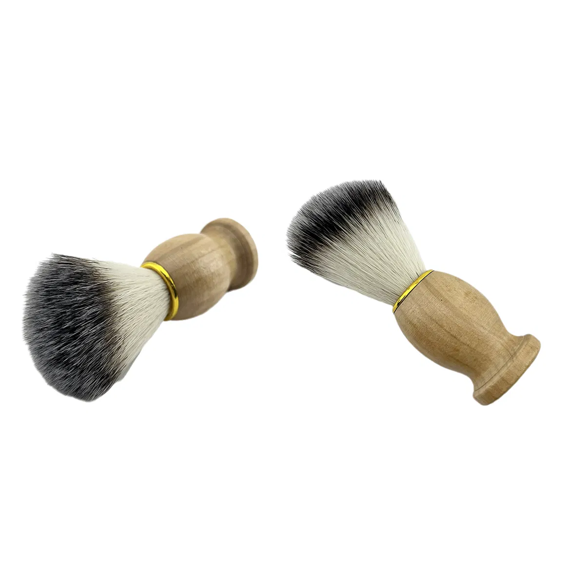 OEM Reusable Beard Brushes Wood Handle Foaming Brush Shave Tool Brush