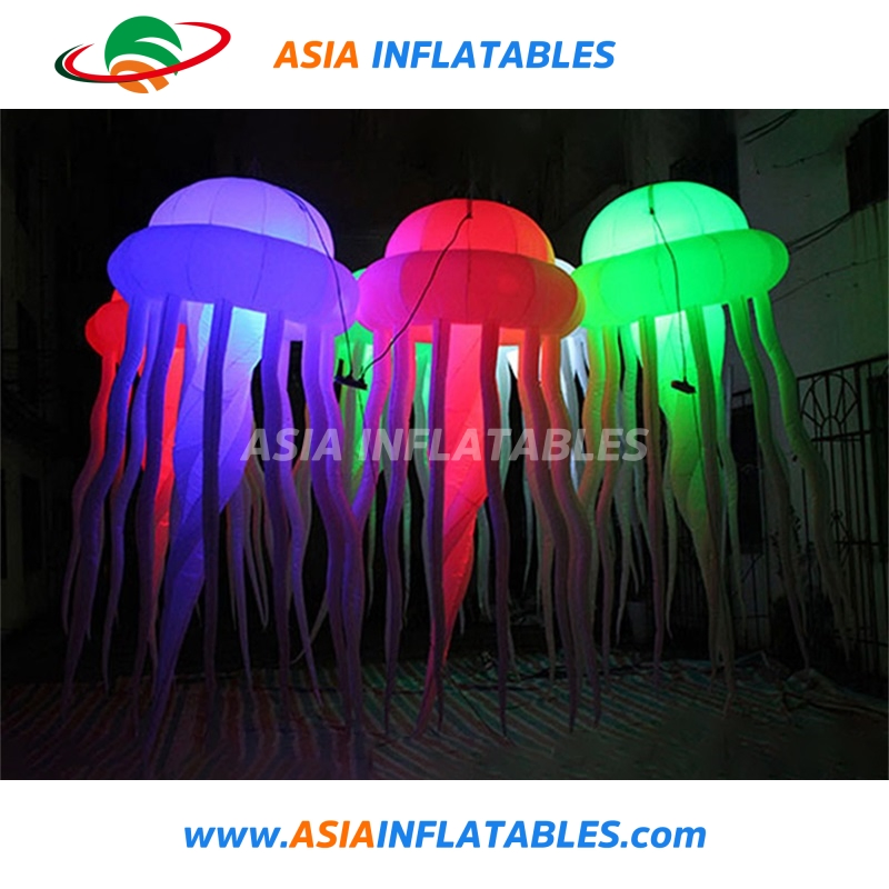 Popular LED Inflatable Jellyfish for Party Decoration