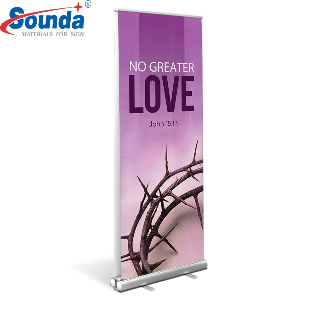 Custom Adjustable Roll up Banner Screen for Advertising Display