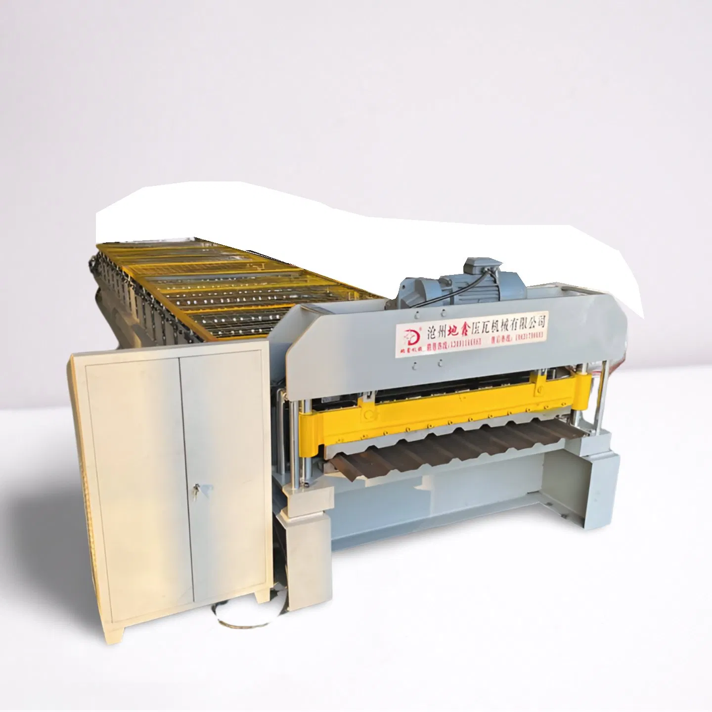 686mm Colors Steel Roof Trapezoidal Roofing Panel Roll Forming Machine