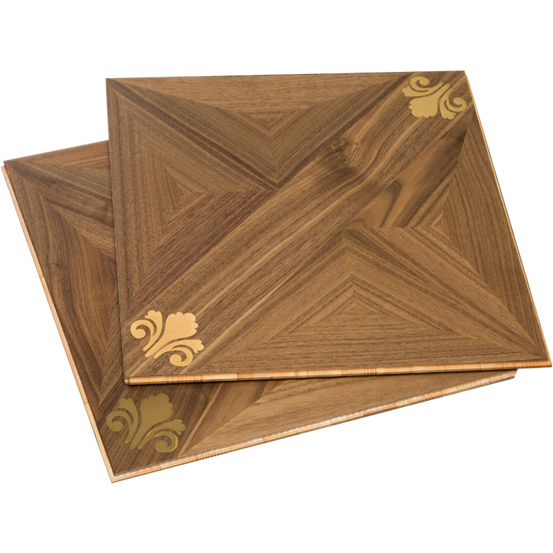 Eco Retro European Engineered Wood Flooring Wear Resistant Parquet for Home Use