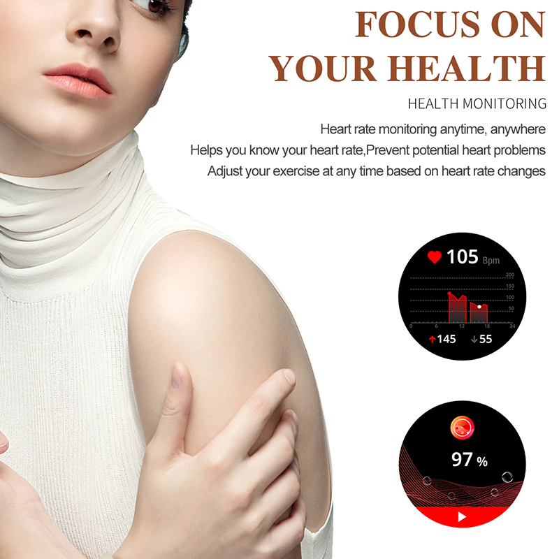 Watch3 PRO 1.3" Amoled Gold Heart Rate Monitoring Smart Watch with Metal Case Bluetooth-Compatible Calling for Man Women Health Bracelet