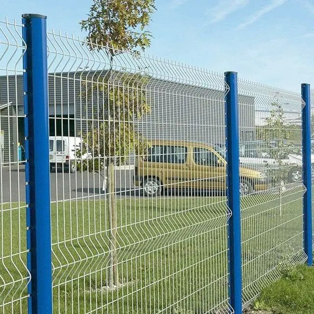 Fast Supply Speed Garden Fencing PVC Coated Galvanized Welded 3D Bending Curved Wire Mesh Fence