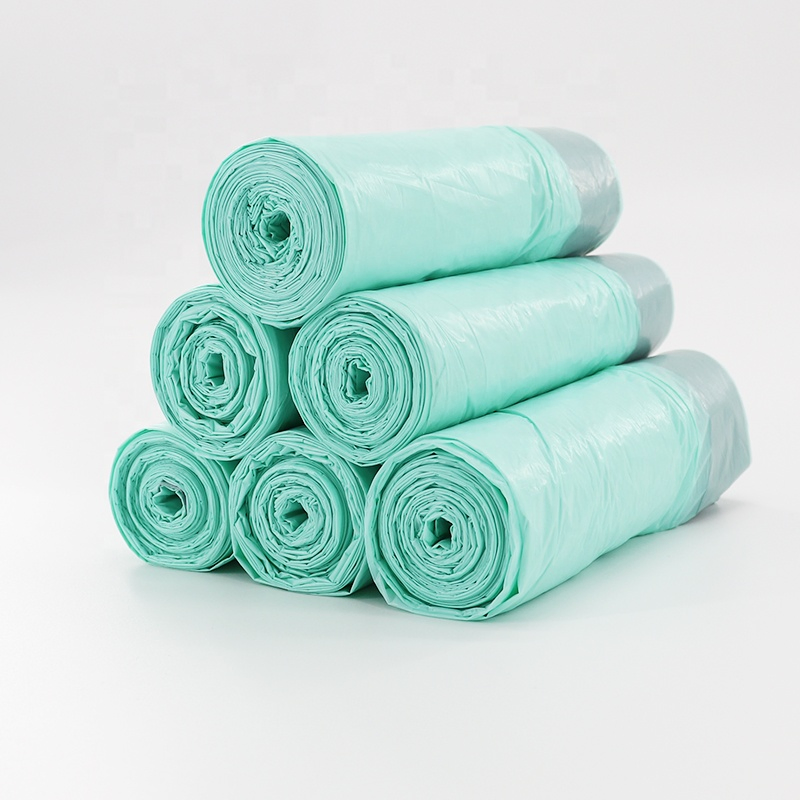 Экологичные мусорные пакеты с завязками, оптом