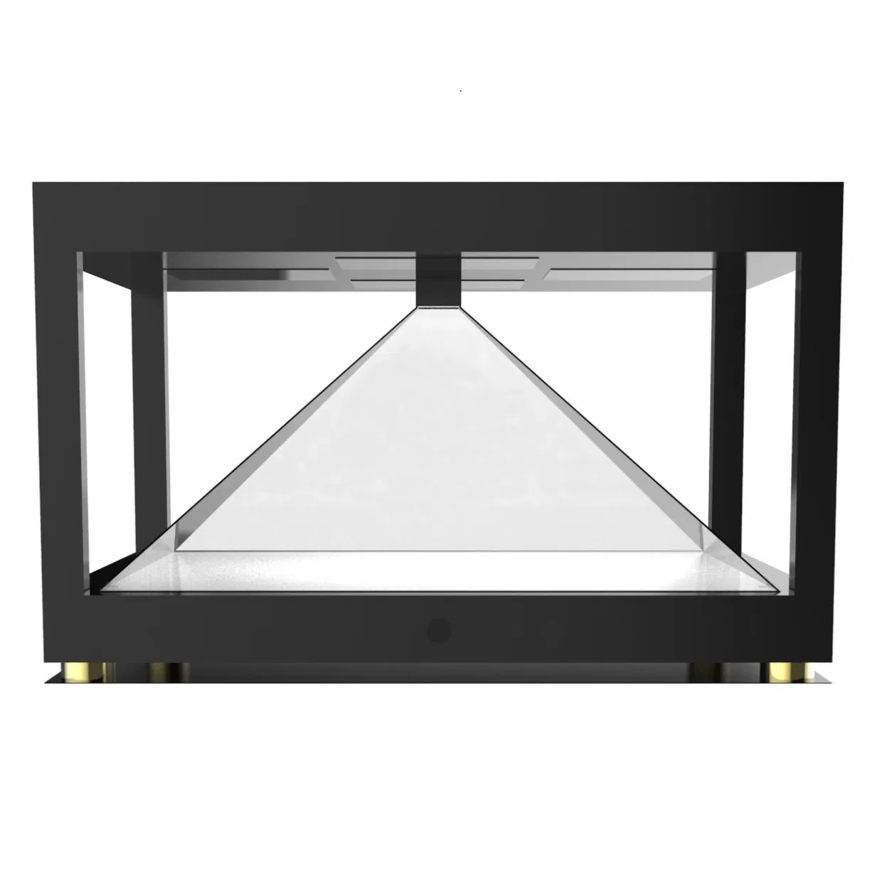 19inch Hologram Pyramid, 3D Holographic Showcase Display Projector Screen