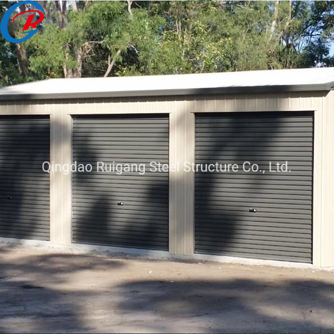 Best Quality Low Cost Various Colors Durable Light Prefabricated Steel Structure Garages/Hanger