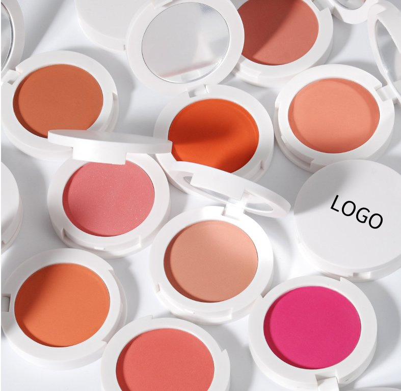 Makeup Velvet Light Texture Natural High Pigment Single Powder Blush