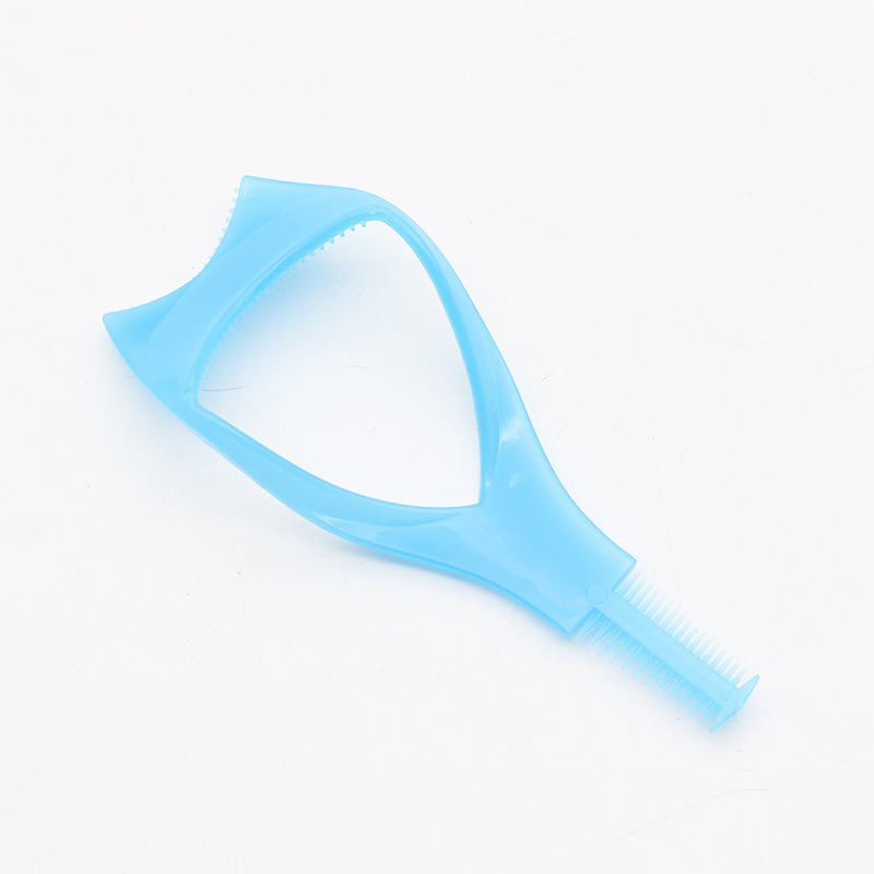 Practical Makeup Eyelash Applicator Guide Card Eyelash Comb Curler