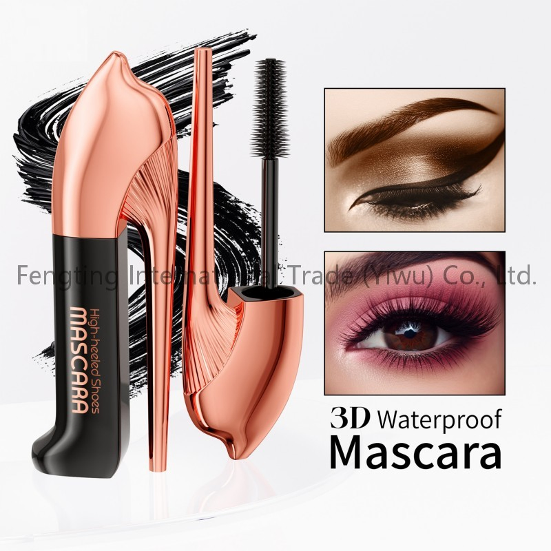 European Standard Custom Logo Printing Clear Crystal Mascara Bottle Packaging Water and Light Resistant Eyelash Wholesale Mascara