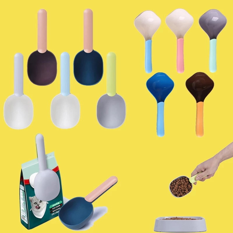New Dog Food Spoon Dog Food Shovel Thick ABS Dog Food Shovel Spoon Cat Food Shovel Pet Supplies Manufacturers Direct Sales