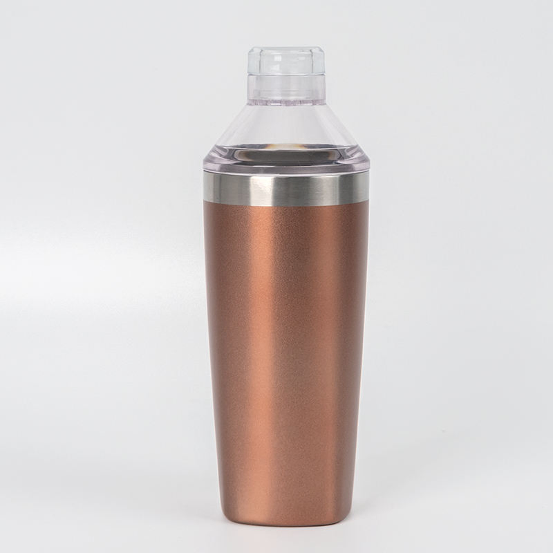 Шейкер для коктейлей 20 унций, нержавеющая сталь, двойные стенки