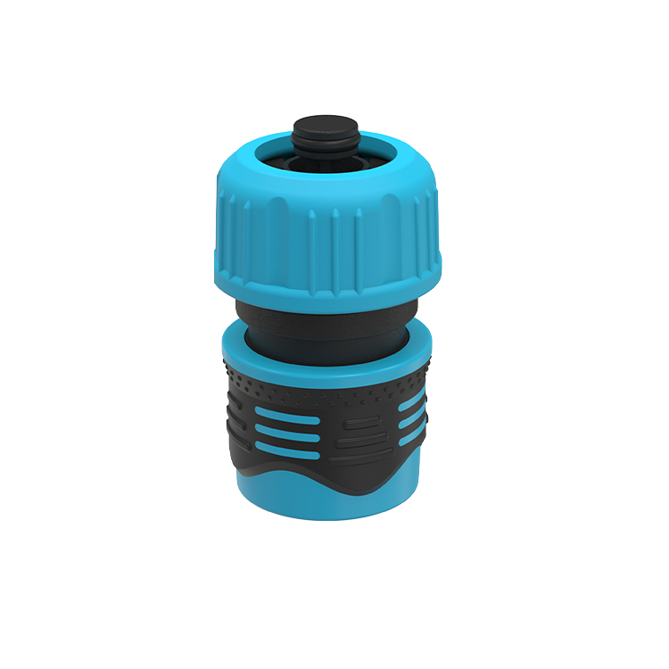 Outdoor Garden Plastic 3/4" Coupling Splice Waterstop Quick Connect Garden Hose Fittings for Garden