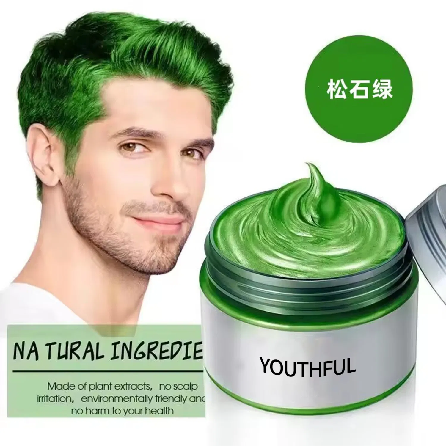 Private Label OEM Wholesale Hair Clay 10 Colors Temporary Hair Color Wax