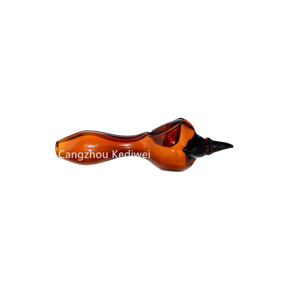 Creative Design Borosilicate Glass Hand Pipe Spoon Pipe for Smoking
